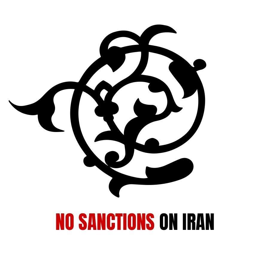 No Sanctions on Iran logo