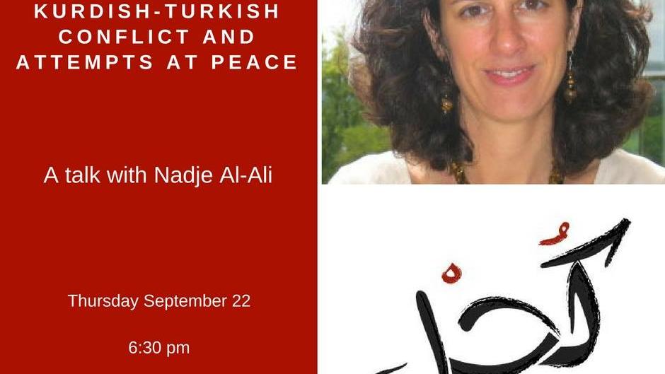 Gendering the Kurdish-Turkish conflict: a talk with Nadje Al-Ali Poster